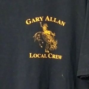 Gary Allan Local Crew Concert Tee sz L